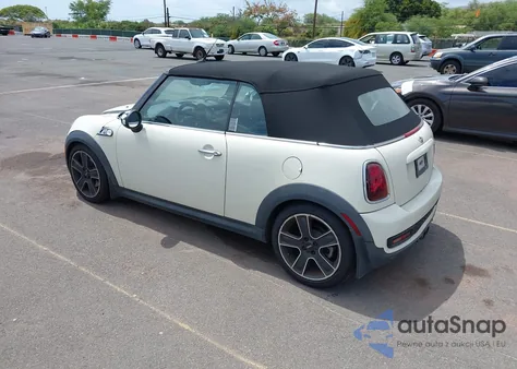 2011 Mini Cooper S из США, поврежденный, VIN WMWZP3C54BTX84385